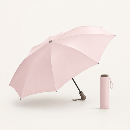 UVカット 晴雨兼用折りたたみ傘 50cm / 淡桜