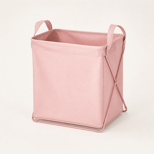 折りたたみ ランドリーバスケット 55L / 淡桜