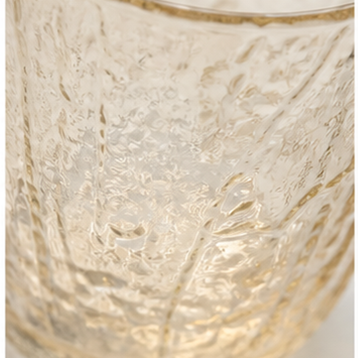 クリアガラス タンブラー 2個セット 350ml / アイボリー