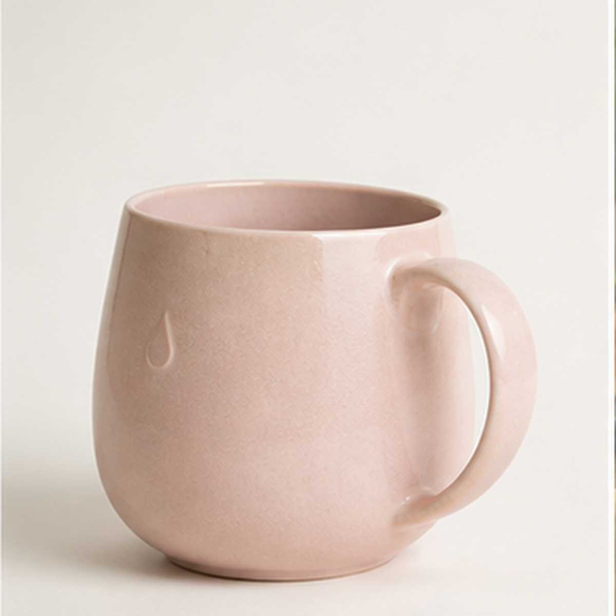 グロスセラミック マグカップ 380ml / 淡桜